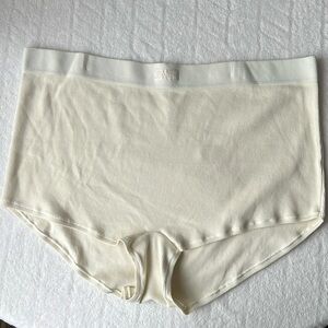 SKIMS Cotton Rib Boyshort